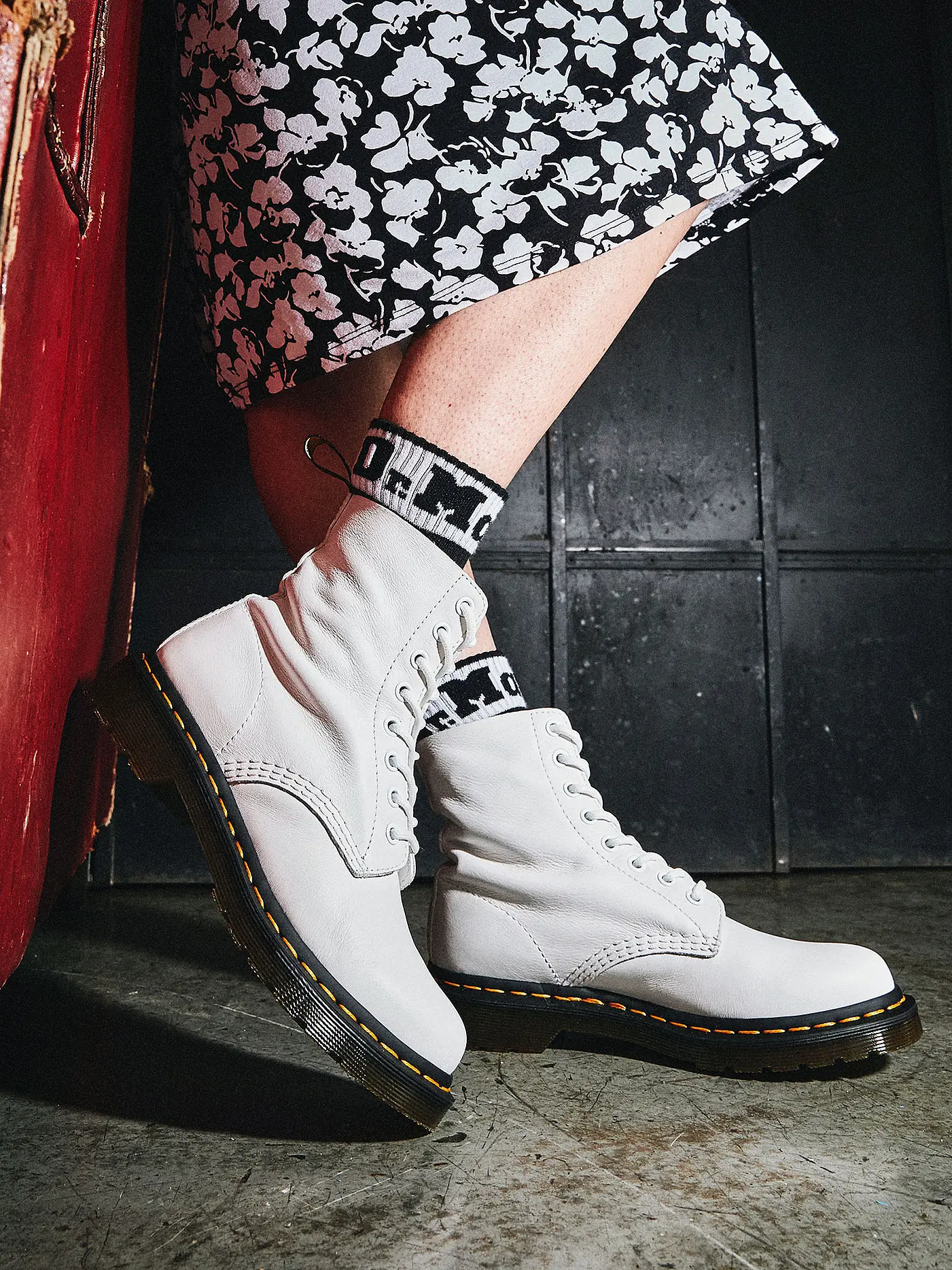 DR. MARTENS | Schnürstiefel - Boots Pascal Virginia 1460 mono | 